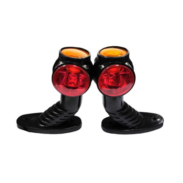 Ζευγάρι Φώτα Όγκου LED Πορτοκαλί-Κόκκινο – LED Volume Lights Orange – Red
