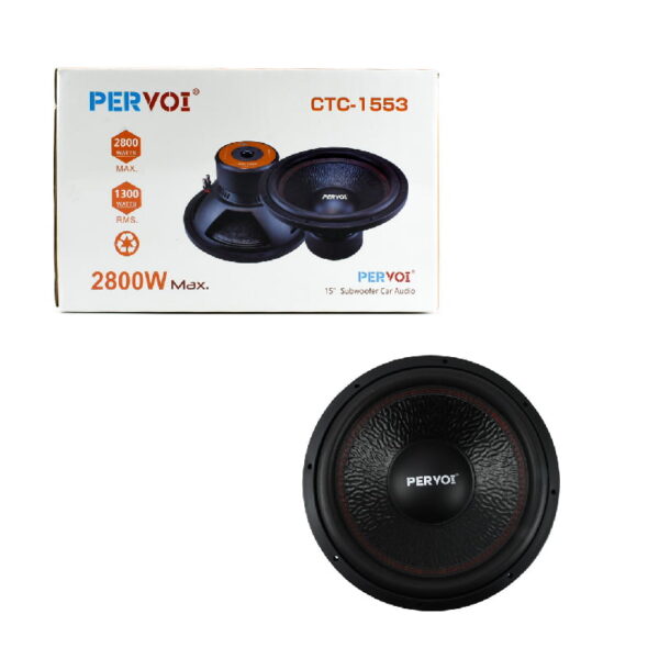 Pervoi Subwoofer Αυτοκινήτου 15″ Horn 2800W 165OZ PERVOI CTC-1553 - Active subwoofer