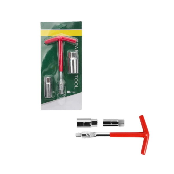 Μπουζόκλειδο Σπαστό Διπλό 16mm - 21mm - Spark plug tool