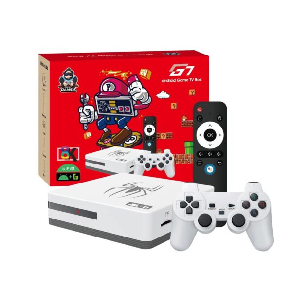 Κονσόλα παιχνιδιών 8k ultra HD android -Game Box 8K Ultra HD Set-Top Box Android TV -Dual System Retro Game Stick