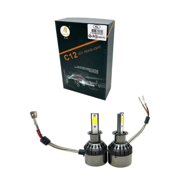EJC Λάμπα αυτοκινήτου H3 6000Κ- C12 LED Headlight