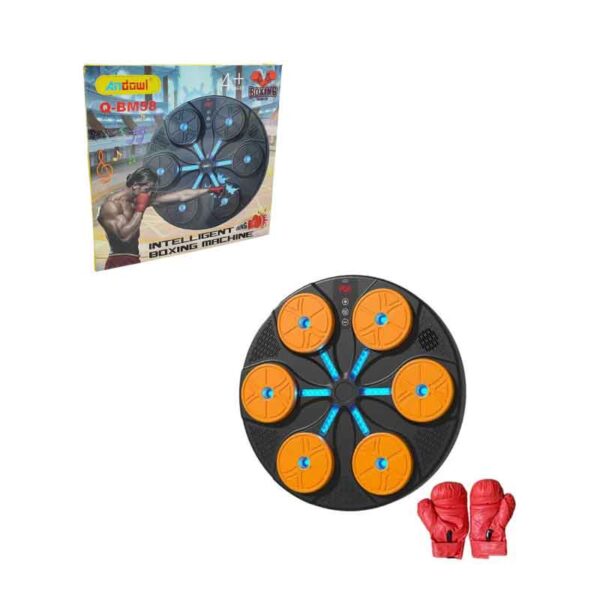 Andowl Μουσικό Ταμπλό Μποξ με Γάντια Q-BM58 - Intelligent Boxing Machine