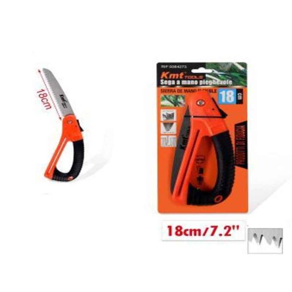 KMT Πτυσσόμενο Πριόνι Χειρός 180mm - KMT Folding Hand Saw 180mm