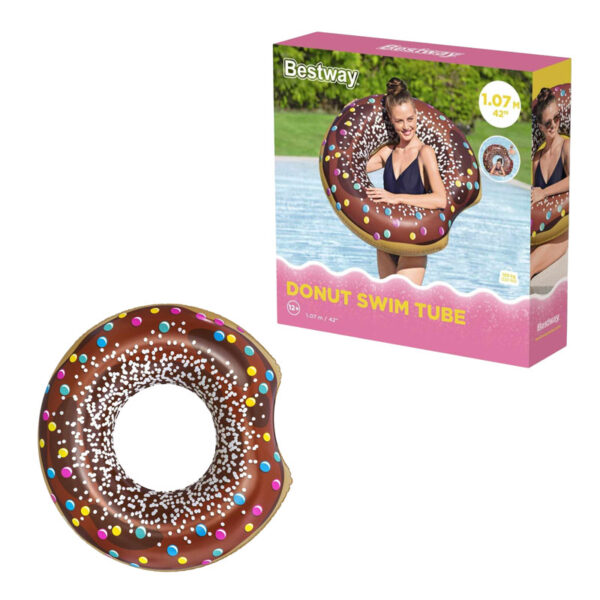 Φουσκωτό σωσίβιο Ντόνατ 1τμχ 36118- Inflatable Donut Swim Tube