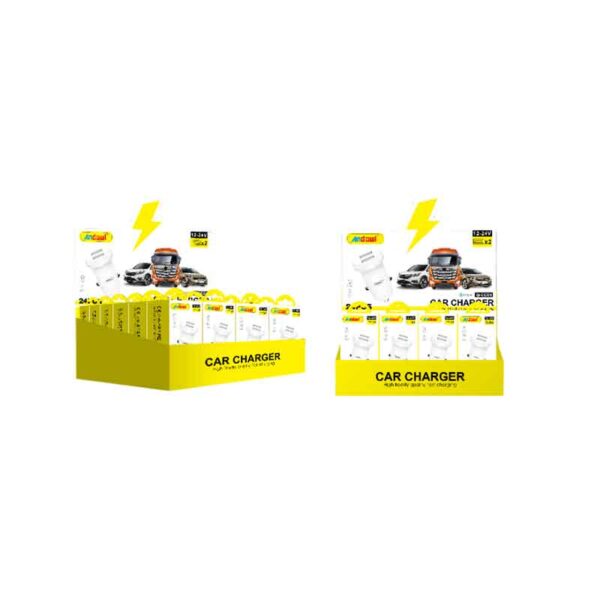 Andowl Φορτιστής αυτοκινήτου 12-24V 3.1A Q-CC01 - Car charger