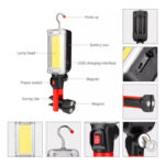 Επαναφορτιζόμενος Φακός Εργασίας 20W - 700 Lumen - Heave-Duty Worklight - Image 2