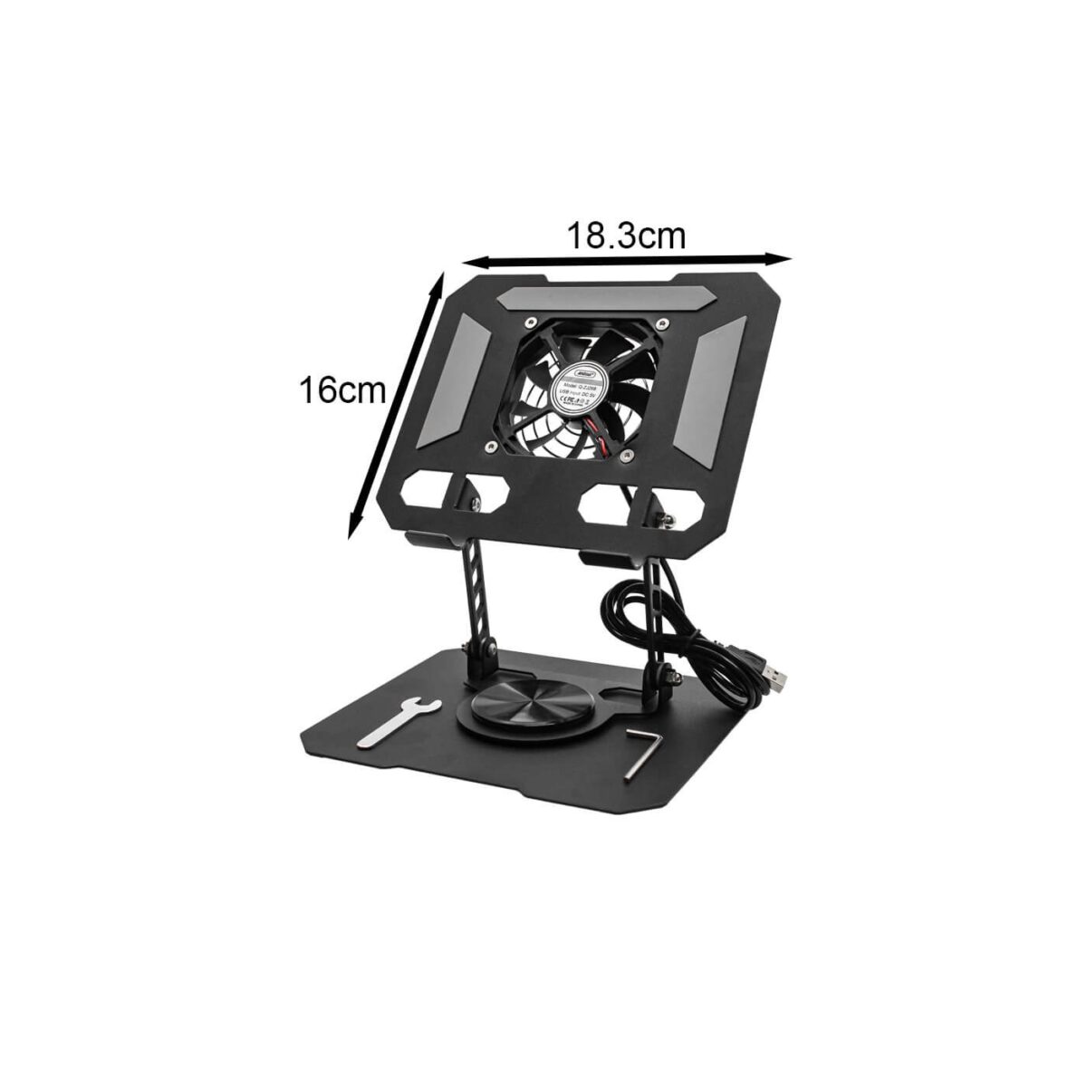 Andowl Βάση Στήριξης για Laptop με 1 Ανεμιστήρα Q-ZJ268 - Phone And Table Stand - Image 4