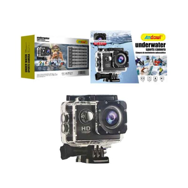 Andowl Action Camera Full HD (1080p) με Οθόνη 2" Q-K777