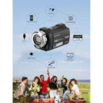 Andowl Ψηφιακή βιντεοκάμερα 1080P HD 20MP TFT LCD 16X 4KDV Q-DV16X - Image 4