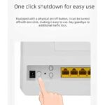 Andowl Q-A10 Ασύρματο 4G Mobile Router Wi‑Fi 5 με 4 Θύρες Ethernet - Image 4