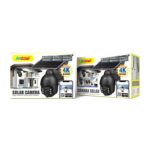 Andowl IP Κάμερα Παρακολούθησης Wi-Fi 1080p Full HD 4K Αδιάβροχη Μπαταρίας με Αμφίδρομη Επικοινωνία Q-SX80 4G+5G SIM - Solar Camera Wireless Smart - Image 4