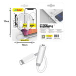 Andowl Q-ZJ2 Μετατροπέας Αντάπτορας 3.5mm σε Lightning - Lightning to 3.5mm Audio Jack Cable - Image 2