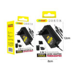 Andowl Universal Τροφοδοτικό 3 σε 1 AC230 σε DC12v 5Amp Q-DC9011 - AC/DC Power Adapter - Image 2