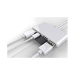 Andowl 5 σε 1 Lightning+Type C+USB A Card Reader με 3 Καλώδια Andowl Q-Z09 - 3-wire  5 in 1 card reader Q-Z09 - Image 3