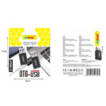 Andowl Μετατροπέας Αντάπτορας Type-C σε USB Q-A664 - OTG+USB Converter - Image 2