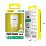 Andowl Φορτιστής με καλώδιο Type-C σε Type-C 30W Q-PD07 - Charger - Image 2