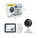 Andowl Baby Monitor 2.8” με κάμερα και εφαρμογή WiFi Ultra HD 4K Q-A006 - Video baby monitor - Image 2