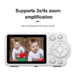 Andowl Baby Monitor 2.8” με κάμερα και εφαρμογή WiFi Ultra HD 4K Q-A006 - Video baby monitor - Image 9