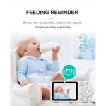 Andowl Baby Monitor 2.8” με κάμερα και εφαρμογή WiFi Ultra HD 4K Q-A006 - Video baby monitor - Image 4
