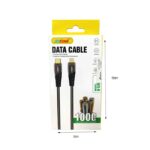 Andowl Καλώδιο Δεδομένων Type-C σε Lightning 1m 3A Q-SJ8090 - Data Cable - Image 2