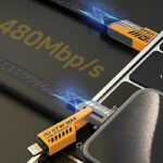 Andowl Καλώδιο Δεδομένων 4σε1 65W 120cm Q-SJ60 - 4in1 Data Cable - Image 2