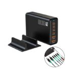 Andowl Βάση Φόρτισης GaN με 2 Θύρες USB-A και 4 Θύρες USB-C 200W Power Delivery / Quick Charge 3.0 Q-CD787 - Gan Charger - Image 2