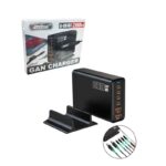 Andowl Βάση Φόρτισης GaN με 2 Θύρες USB-A και 4 Θύρες USB-C 200W Power Delivery / Quick Charge 3.0 Q-CD787 - Gan Charger