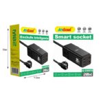 Andowl Πολύπριζο 3 Θύρες Type-C και 2 USB Θύρες Q-CS979 - Smart Socket - Image 2