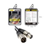 Andowl Καλώδιο XLR Αρσενικό σε Θηλυκό 5m Q-HD995 - XLR Audio Cable - Image 3