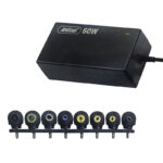 Andowl Universal Τροφοδοτικό Φόρτισης Laptop 60W με 8 Αντάπτορες - Power Adaptor - Image 2