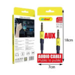 Andowl Καλώδιο Audio 3.5mm 3.5mm Αρσενικό - 3.5mm Αρσενικό Q-YP214 - Audio Cable - Image 2