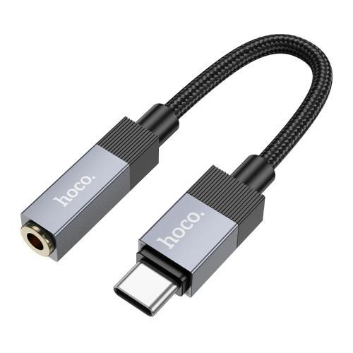 HOCO UPA32C ΨΗΦΙΑΚΟΣ ΜΕΤΑΤΡΟΠΕΑΣ ΗΧΟΥ TYPE-C TO 3.5mm, ΜΑΥΡΟ