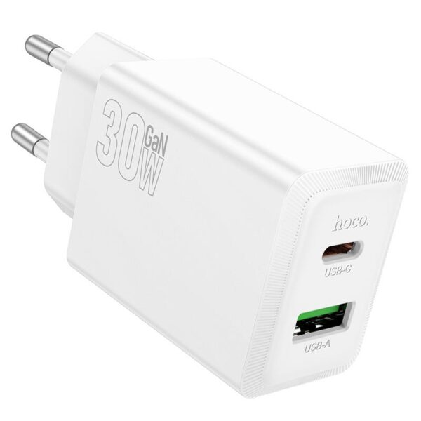 HOCO N71 NEUVO ΦΟΡΤΙΣΤΗΣ, 30W, QC3.0, ΛΕΥΚΟ