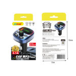 Andowl Πομπός αυτοκινήτου MP3 Player Q-C661 – Car MP3 Player Atmosphere lighting - Image 2