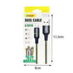 Andowl  Καλώδιο Δεδομένων USB σε Type-C – 3A Q-SJ116 - Data Cable - Image 2