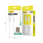 Andowl Καλώδιο δεδομένων USB σε Type-c 3A 1M Q-SJ608 - Data Cable - Image 2