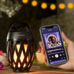 Ασύρματο Ηχείο με Εφέ Φλόγας LED Spekkle InnovaGoods - Image 13