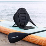 Φουσκωτή Κυματοσανίδα Paddle Surf 2 σε 1 με Κάθισμα και Αξεσουάρ InnovaGoods Πορτοκαλί 10'5" 320 cm (Ανακαινισμenα D) - Image 59