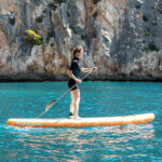 Φουσκωτή Κυματοσανίδα Paddle Surf 2 σε 1 με Κάθισμα και Αξεσουάρ InnovaGoods Πορτοκαλί 10'5" 320 cm (Ανακαινισμenα D) - Image 52