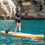 Φουσκωτή Κυματοσανίδα Paddle Surf 2 σε 1 με Κάθισμα και Αξεσουάρ InnovaGoods Πορτοκαλί 10'5" 320 cm (Ανακαινισμenα D) - Image 50