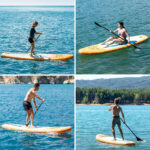 Φουσκωτή Κυματοσανίδα Paddle Surf 2 σε 1 με Κάθισμα και Αξεσουάρ InnovaGoods Πορτοκαλί 10'5" 320 cm (Ανακαινισμenα D) - Image 44