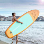 Φουσκωτή Κυματοσανίδα Paddle Surf 2 σε 1 με Κάθισμα και Αξεσουάρ InnovaGoods Πορτοκαλί 10'5" 320 cm (Ανακαινισμenα D) - Image 20