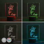 Πίνακας Σημειώσεων και Μηνυμάτων LED Lemo InnovaGoods - Image 8