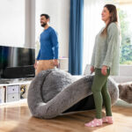 Κρεβάτι Σκύλου για Ανθρώπους | Human Dog Bed XXL InnovaGoods Grey - Image 13