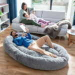 Κρεβάτι Σκύλου για Ανθρώπους | Human Dog Bed XXL InnovaGoods Grey - Image 12