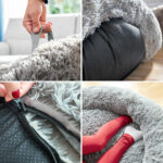 Κρεβάτι Σκύλου για Ανθρώπους | Human Dog Bed XXL InnovaGoods Grey - Image 8