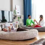 Κρεβάτι Σκύλου για Ανθρώπους | Human Dog Bed XXL InnovaGoods Grey - Image 5