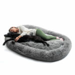 Κρεβάτι Σκύλου για Ανθρώπους | Human Dog Bed XXL InnovaGoods Grey - Image 4