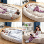 Κρεβάτι Σκύλου για Ανθρώπους | Human Dog Bed XXL InnovaGoods Beige - Image 17