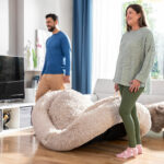 Κρεβάτι Σκύλου για Ανθρώπους | Human Dog Bed XXL InnovaGoods Beige - Image 13